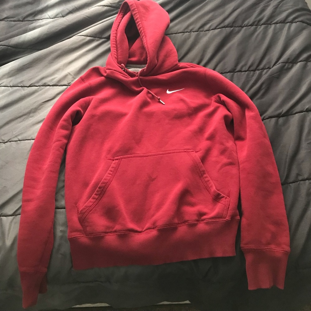 Nike burgundy sweatshirt